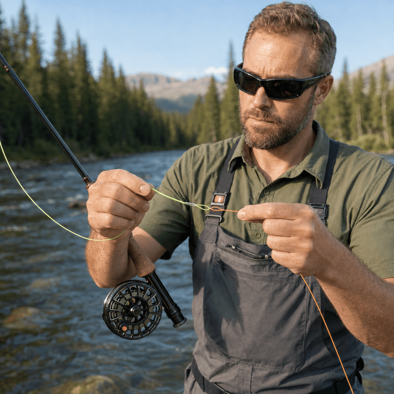 Kylebooker 10Pcs 30LB/50LB Fly Fishing Loop Connector Braided Fly Fishing Line