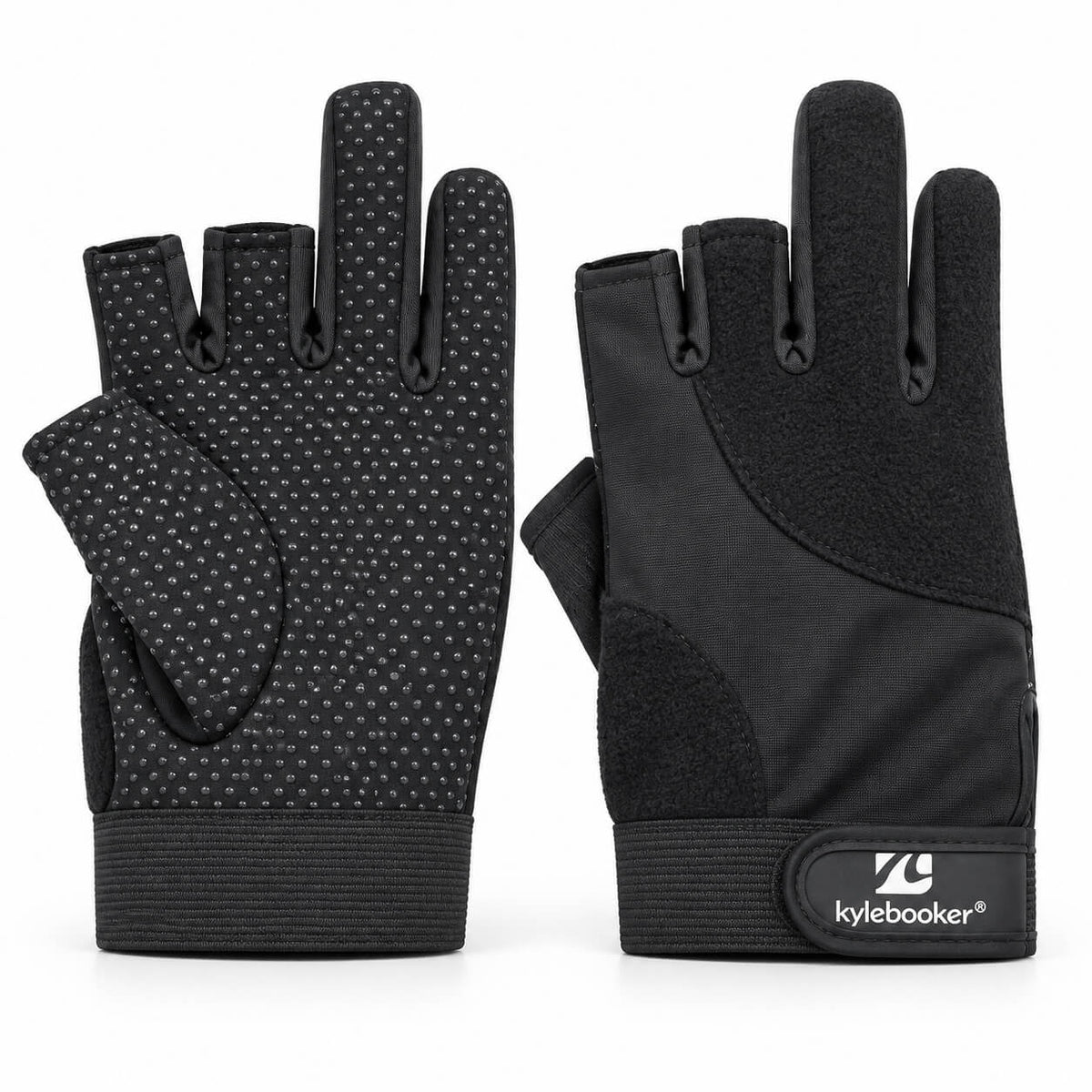 Kylebooker Flexible Fishing Gloves Warm for Men and Women Cold Weather Insulated Water Repellent Great for Ice Fishing Fly Fishing Photography Motorcycling Running Shooting Hiking