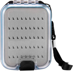 Kylebooker Fly Fishing Box, Flies Storage Case Waterproof Silicone Double Sided Clam Fishing Jig Boxes Crappie Panfish Trout