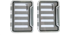Kylebooker Pair of Premium Slim Clear Fly Boxes-Water Tight - Great For Your Shirt Pocket