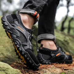 Kylebooker Scarpe da pesca a mosca traspiranti da uomo Scarpe da pesca a mosca per sport acquatici Scarpe da trekking estive da esterno Scarpe da trekking da trekking Aqua