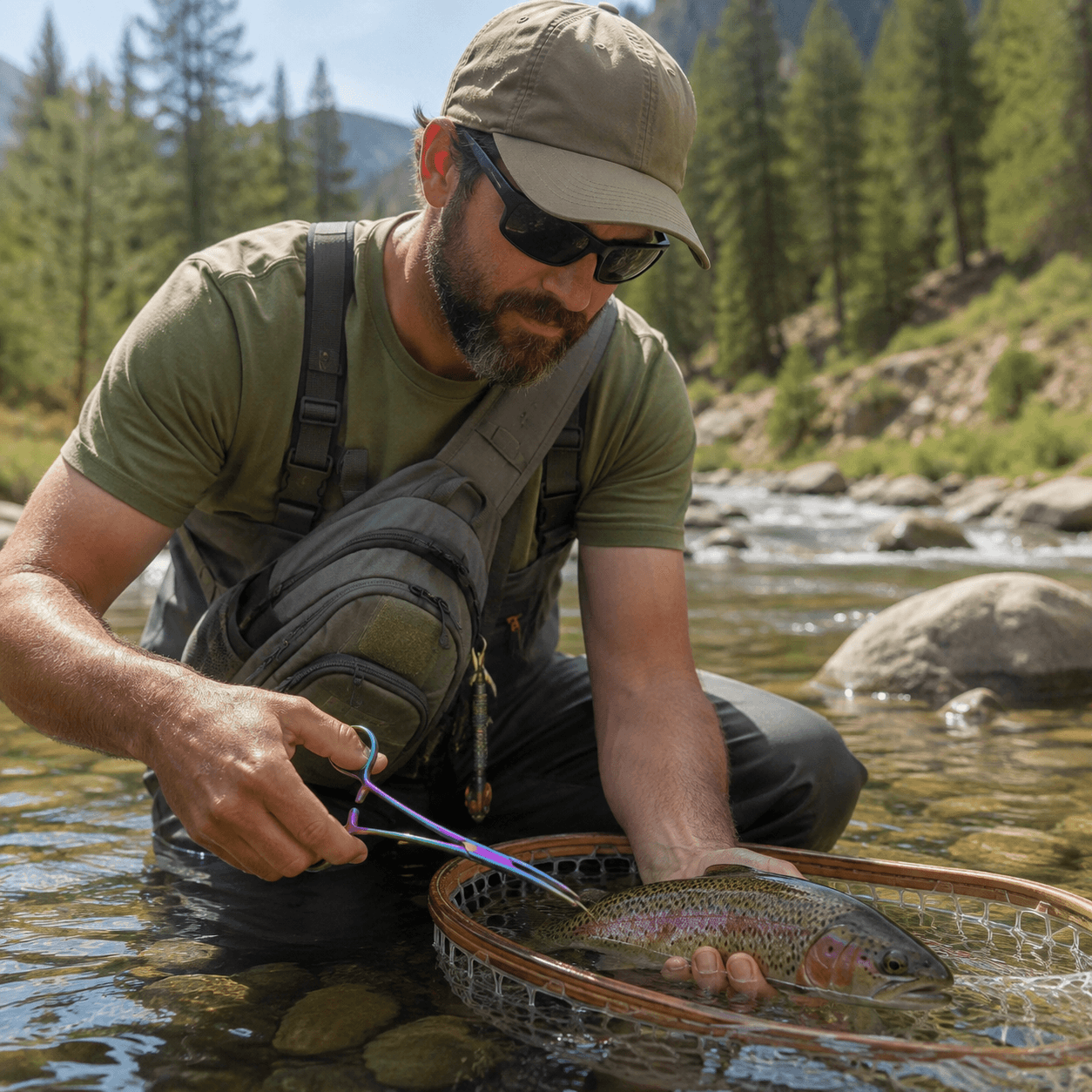 Kylebooker Versatile Angling Tools with 2pc Fishing Forceps Set - Stainless Steel, Curved & Straight Hemostats, Serrated Jaws, Locking Mechanism, and Lightweight Design