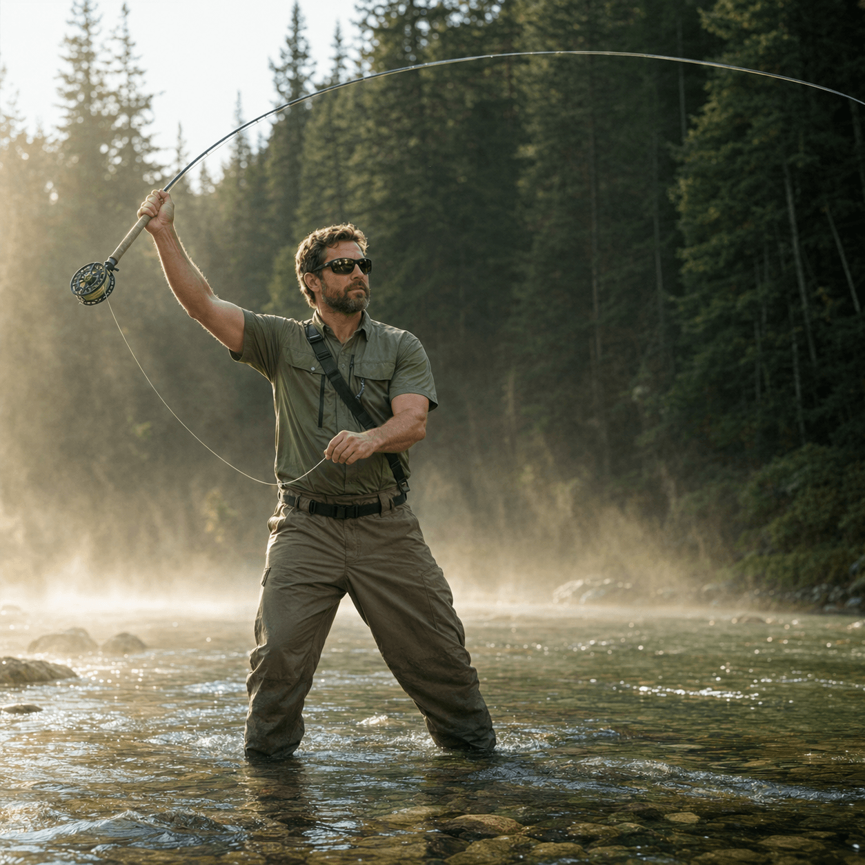 Kylebooker Troutlite Double Taper Floating Fly Line, 90ft, DT3F-DT6F, Easy Casting, with Two Welded Loops