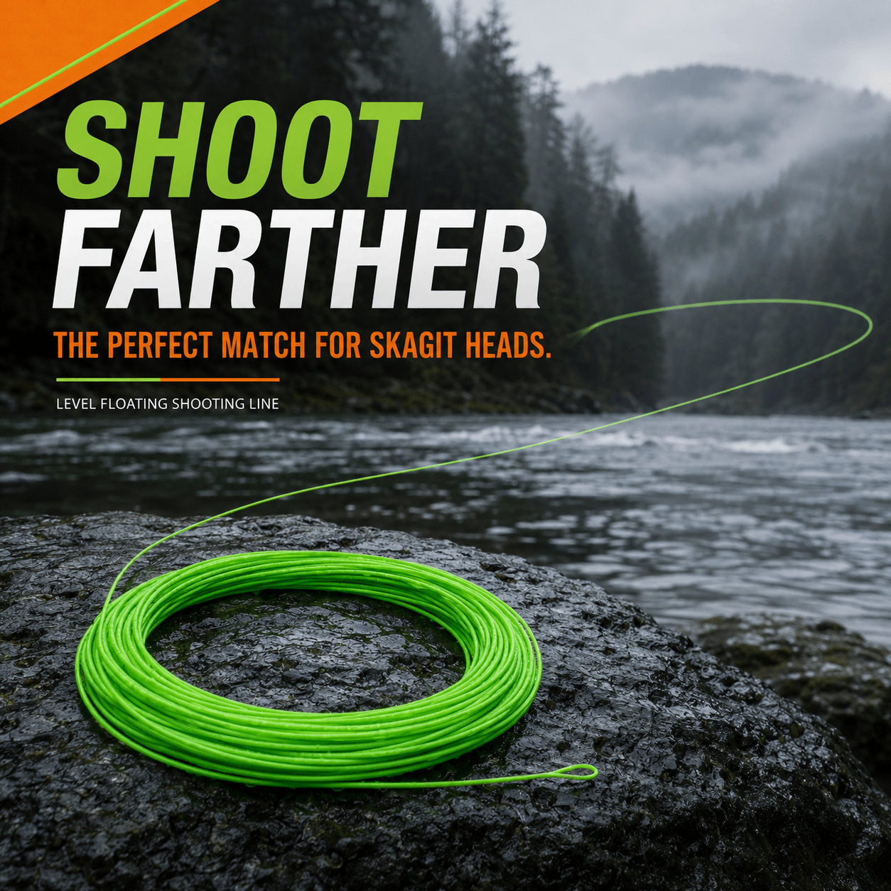 Kylebooker Fly Line Floating Shooting Line/Running Line with Front Loop, 20LB/30LB, .026’’ .032’’ .037’’ .042’’