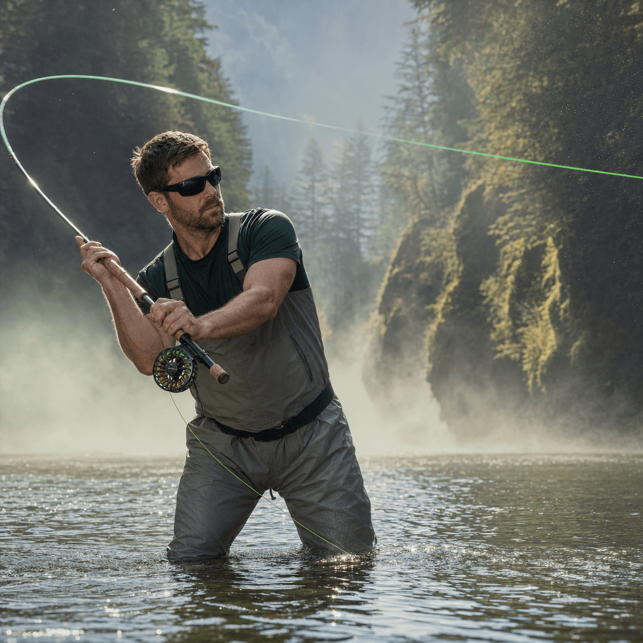 Kylebooker Fly Line Floating Shooting Line/Running Line with Front Loop, 20LB/30LB, .026’’ .032’’ .037’’ .042’’