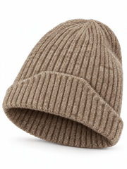 Kylebooker Wool Fisherman Beanies for Men Women Short Cuff Knit Beanie