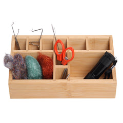 Kylebooker Fly Tying Tool Caddy Organizer-Essential for Fly Tying Stations & Fishing Tool Organizer
