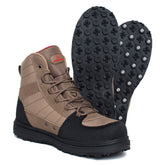 Kylebooker Cleated Sole Wading Boot, Rubber/Felt Bottom Wading Shoe Men's Women's WB003
