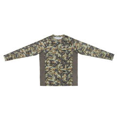 Kylebooker Men's Fishing Camo Performance Long Sleeve Shirt