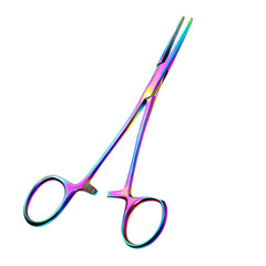 Kylebooker Versatile Angling Tools with 2pc Fishing Forceps Set - Stainless Steel, Curved & Straight Hemostats, Serrated Jaws, Locking Mechanism, and Lightweight Design