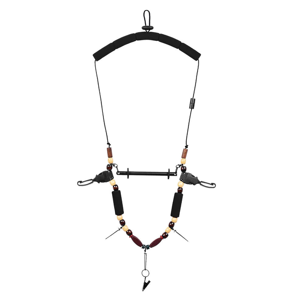 Kylebooker Fly Fishing Lanyard Neck unload Necklace Adjustable Tool Holder with Foam Neck Strapfor