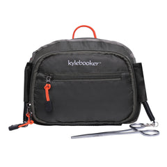 Kylebooker SL05 Fliegenfischen-Brusttasche, Fliegenfischen-Hüfttasche – leichte Angel-Gürteltasche und Angelgerät-Aufbewahrung, Hüfttasche – Fliegenfischen-Tasche für Taille oder Brust
