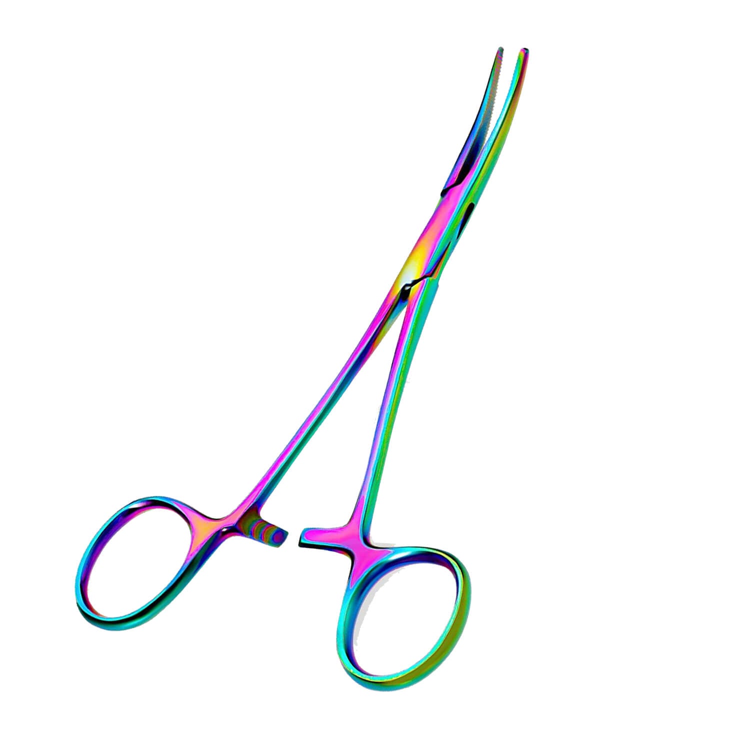 Kylebooker Versatile Angling Tools with 2pc Fishing Forceps Set - Stainless Steel, Curved & Straight Hemostats, Serrated Jaws, Locking Mechanism, and Lightweight Design