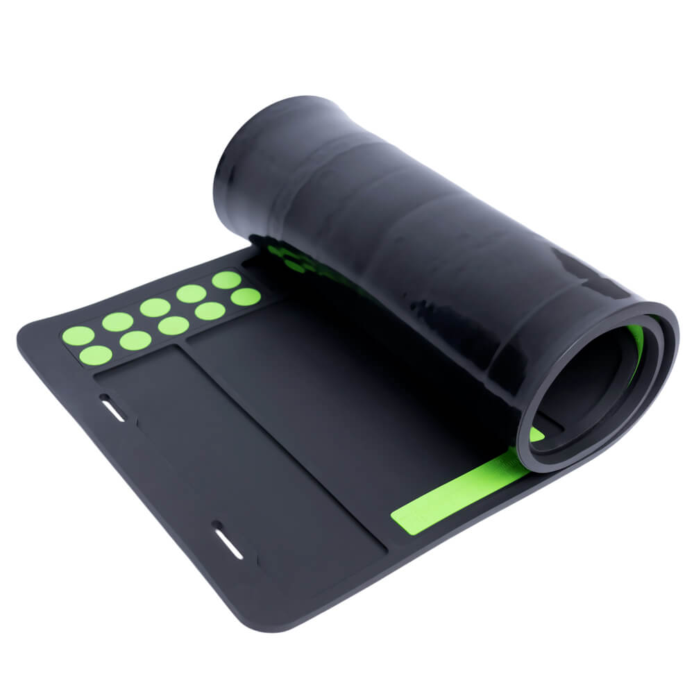 Kylebooker Gun Cleaning Mat with Magnetic Surface, Anti-Slip Rubberized Workbench Mat 36"x12",or Pistol and Rifle Maintenance