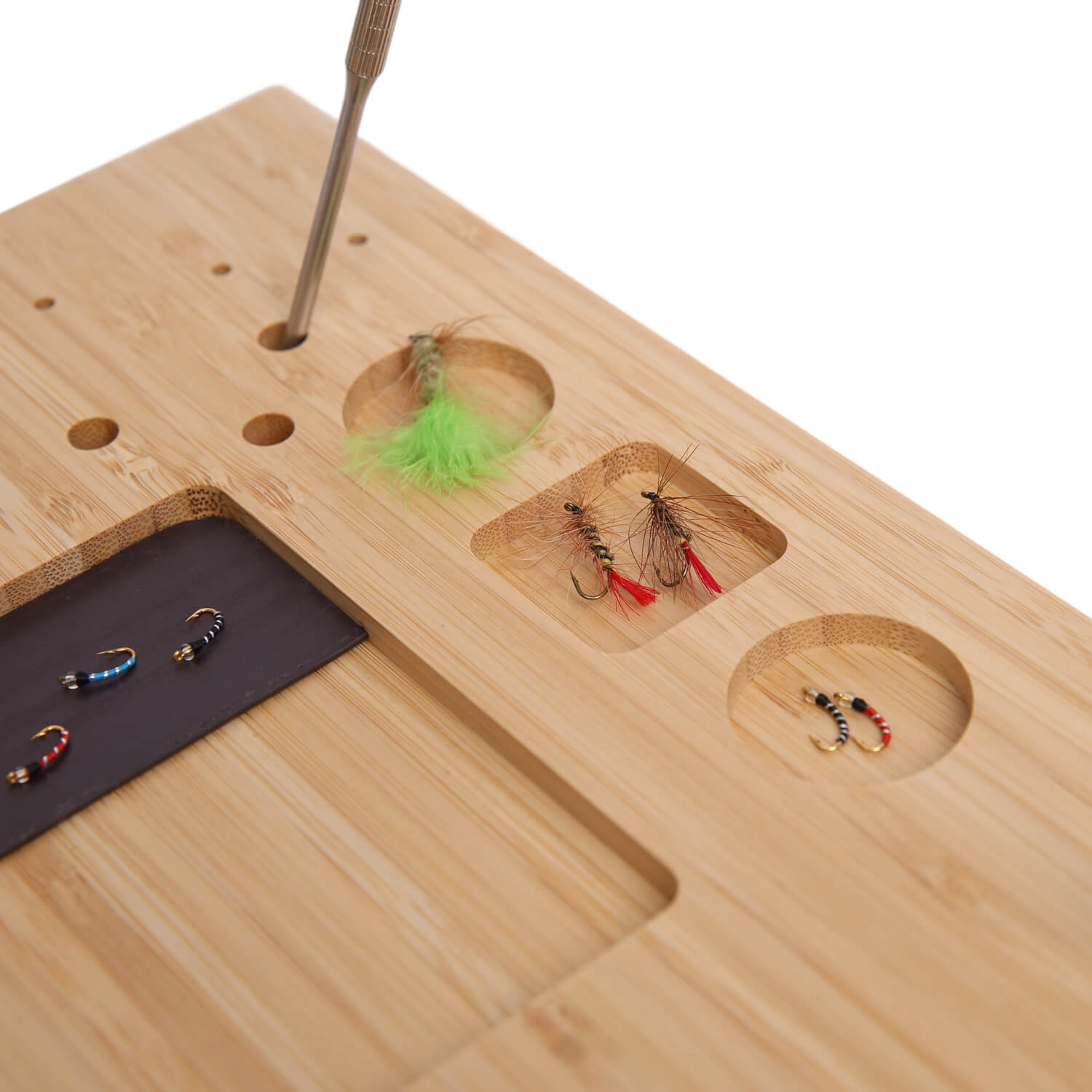 Kylebooker Bamboo Fly Tying Station