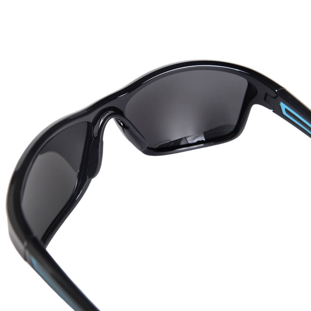 Kylebooker Polarized Sport Sunglasses, UV400 Protection, Matte Black Frame, for Fishing, Cycling and Running