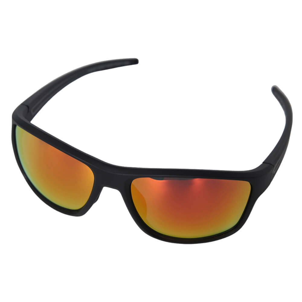 Kylebooker Polarized Sport Sunglasses, UV400 Protection, Matte Black Frame, for Fishing, Cycling and Running