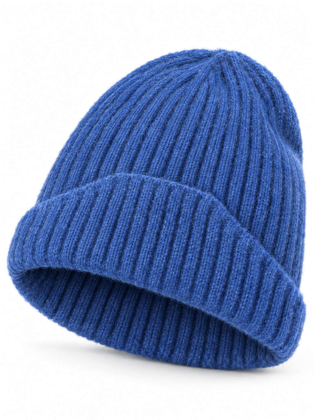 Kylebooker Wool Fisherman Beanies for Men Women Short Cuff Knit Beanie