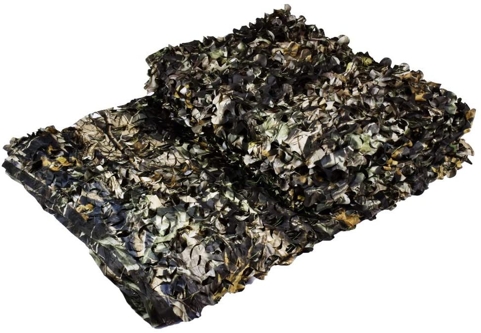 Camo Netting 3D Bionic Tree Camouflage Netting Blind Materiale til jagt