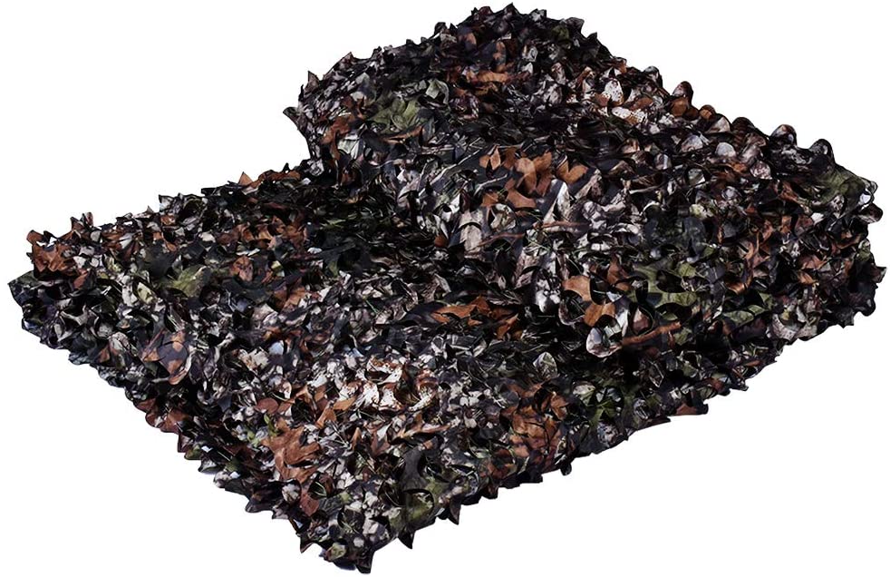 Camo Netting 3D Bionic Tree Camouflage Netting Blind Materiale til jagt