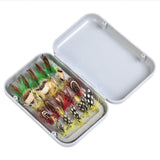 Kylebooker Kit de pesca con mosca de 20 piezas