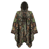 Costume Ghillie de chasse, costume camouflage à feuilles 3D, accessoires militaires et de tir, équipement tactique, vêtements pour Airsoft, photographie de la faune Halloween