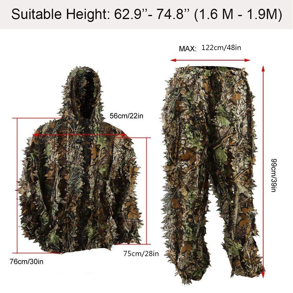 70 x 90CM Camo/Camouflage Hunting Ghillie Netting Fabric Net Backpack Cover