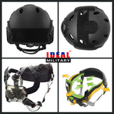 Tactische snelle PJ Base Jump militaire helm met 12-in-1 hoofddeksel