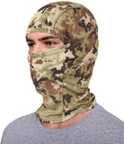 Pasamontañas de camuflaje para cara completa, paquete de 3 pasamontañas, protección UV para hombres y mujeres