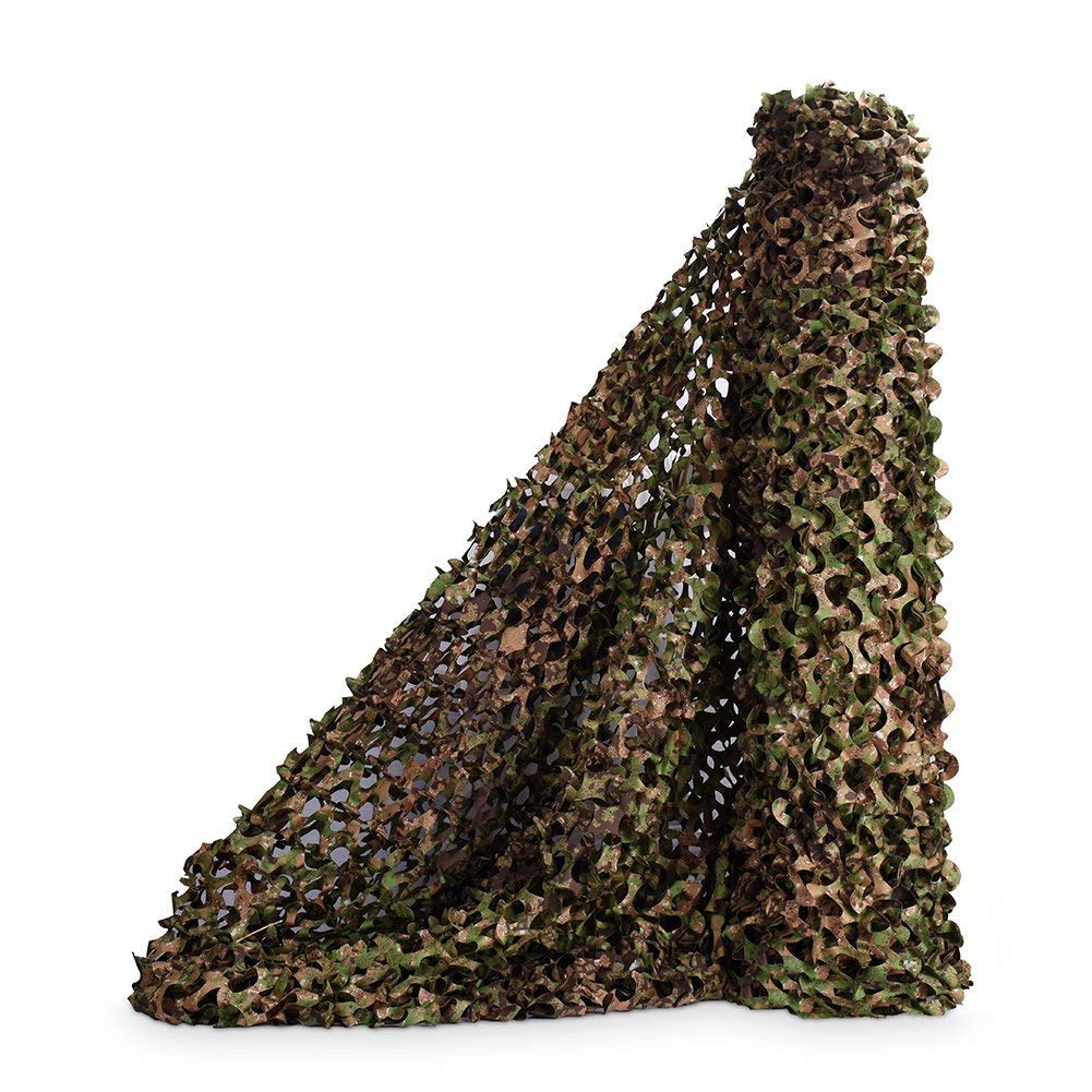Camo Netting Jaktpersienner, Bulk Roll, Perfekt för Party Sovrum Dekoration, Camping