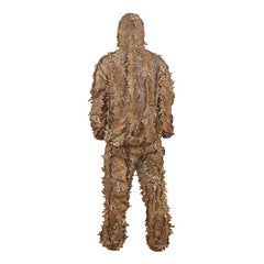 Ghillie Suit 3D Mimetica Con Foglie Verdi – Tuta Leggera Per Caccia, Birdwatching, Fotografia Naturalistica E Cosplay – Taglia Unica Per Uomo E Donna