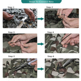 Camo Netting, Camouflage Netting, Hunting Blinds, Great for Camping