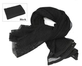 Neck Scarves Scarf Sniper Veil Tactical Mesh Net Camo Scarf For Wargame,Sports & Other Outdoor Activities