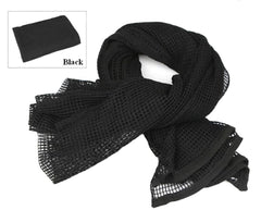 Halstørklæder Tørklæde Sniper Veil Tactical Mesh Net Camo Tørklæde til krigsspil, sport og andre udendørs aktiviteter