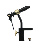 Kylebooker FTV02 1 conjunto de amarração de mosca clássico, prático, torno, ferramenta de segurança, gancho de pesca, braçadeira C de latão, torno de amarração com mandíbula de aço endurecido