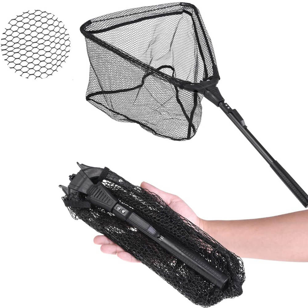 Fishing Net High Quality Landing Foldable Collapsible Telescopic Handle  Durable