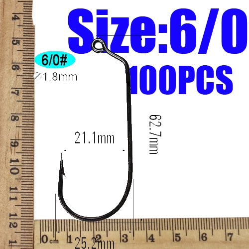 6 0 fishing hook diameter Circle Hooks Hooks 2X Strong 170PCS/Box|220PCS/Box Octopus Catfish Fish Bulk Fishing Hooks Set Saltwater Freshwater Gear Equipment#1 1/0 2/0 3/0 4/0 5/0 6/0 8/0(BLACK-170PCS) : Sports & Outdoors 6/0 Octopus hooks come in a wide variety of sizes (8# Fishing Hooks: Everything You Need