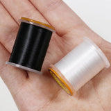 Kylebooker 1 Spool 50D Fluebindetråd for størrelse 16-22 Små tørrfluer Kroppsbindemateriale Bindelinje