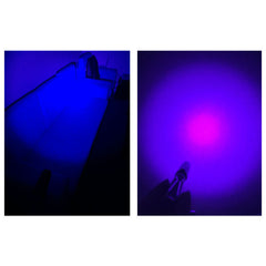 Kylebooker TY08 Deluxe perhokalastus UV-liimalla kovettuva valo UV-taskulamppu Ultraviolettinen taskulamppu Nymfi-summeri pään kovettuva musta valolamppu