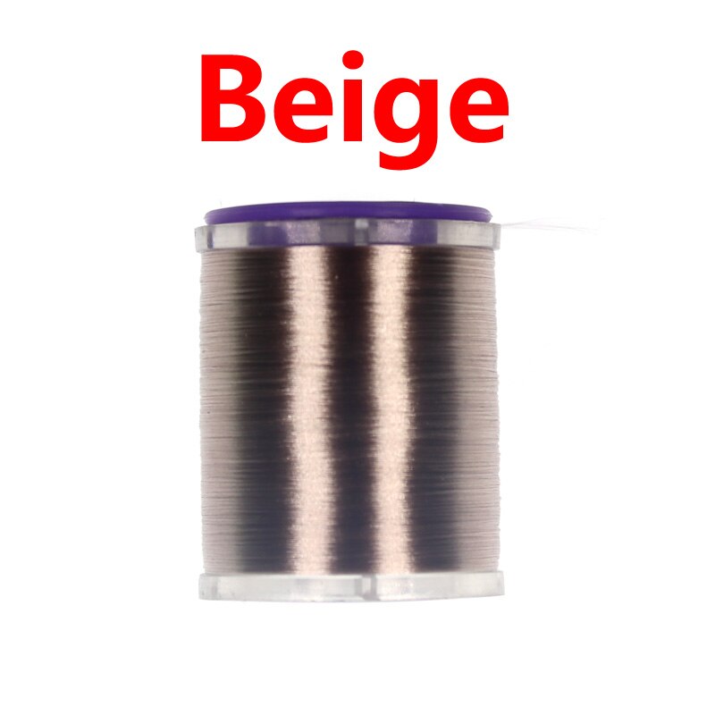 Kylebooker 75d linha de amarração de mosca de alta resistência fina com carretel de bobina padrão linha de amarração encerada para moscas secas e molhadas de ninfa