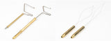 Kit di strumenti standard per la costruzione di mosche con morsa, strumenti e base a piedistallo