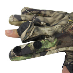 Kylebooker Hunting Fishing 3 cut finger Gloves