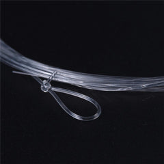 Kylebooker 6 pz/borsa nylon pre-legato anello pesca a mosca conico leader 7.5FT 9FT 12FT 1 2 3 4 5 6 7X