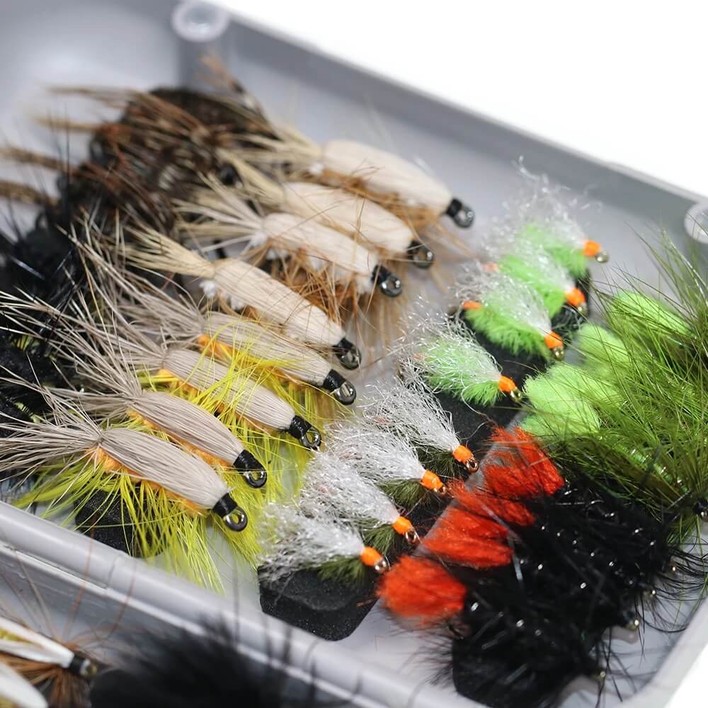 Fly Fishing Flies, Fishing Hook Fly Insect Sinking Floating Water Trout  Hair Hook Set Fake Bait at best price in Shillong