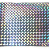 Kylebooker [6PCS] 10cm X 20cm Holografische zelfklevende film Flash Tape voor het maken van kunstaas Vliegbinden Materail Rood Groen Blauw Zilver Paars Groen