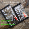 Housses De Leurres En PVC Transparent - Lot De 4, 20x10 Cm - Protection Crochets, Rangement Canne à Pêche - 11