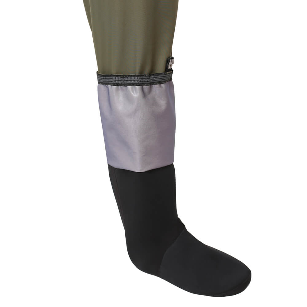 Kylebooker Five Layer Fabric Breathable Stockingfoot Chest Waders KB008 M