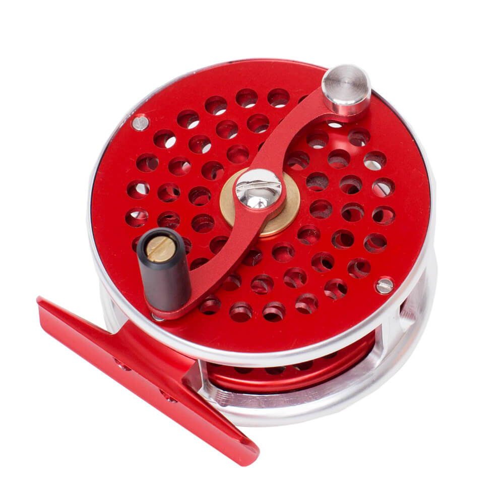 Kylebooker FR03 Red Vintage Classic Fly Reel For #3 to #9 Line Weight