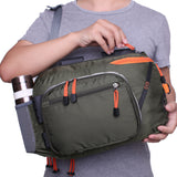 Kylebooker Fly Fishing Sling Packs Fishing Tackle Storage Shoulder Bag SL03