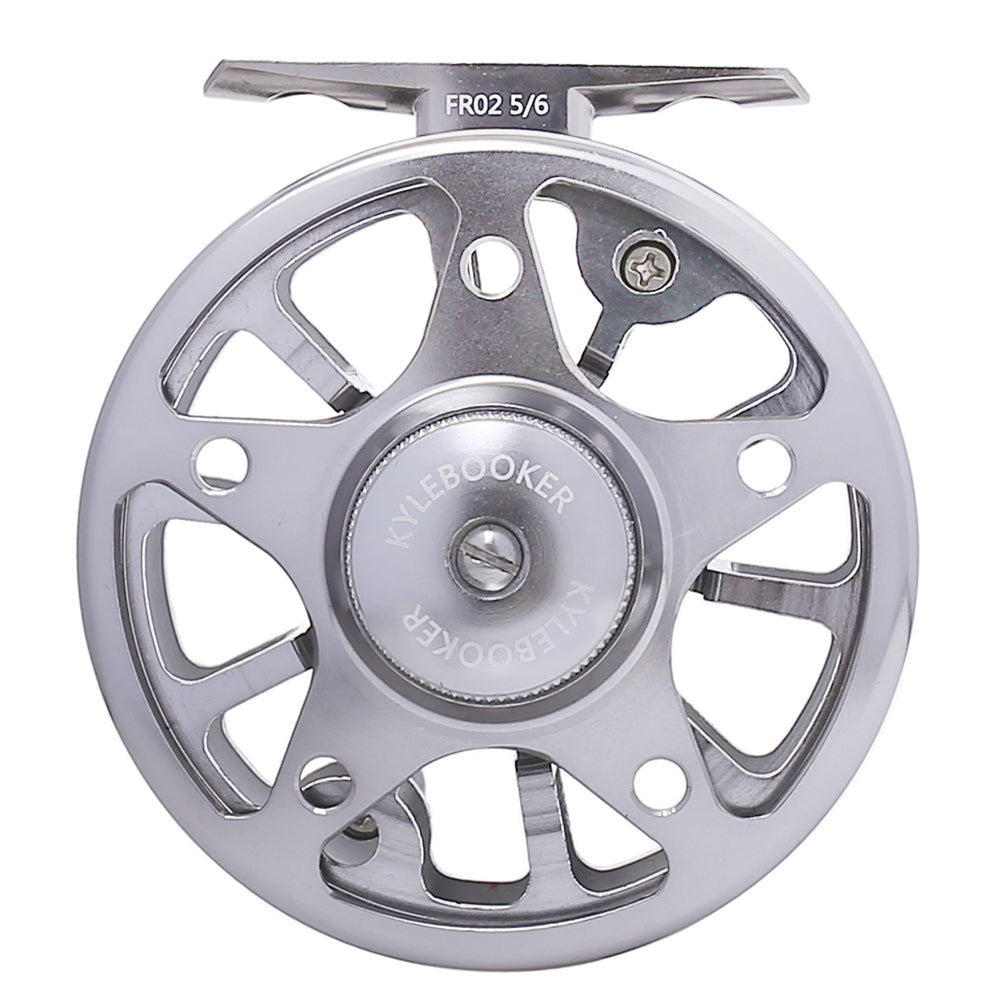 Kylebooker FR02 fly Fishing Reel 2 + 1 Ball Bearing 1:1 Left Right Hand Conversion Fishing Reel with bag 7/8 weight Kylebooker FR02 fly Fishing Reel 2 + 1 Ball Bearing 1:1 Left Right Hand Conversion Fishing Reel with bag 7/8 weight